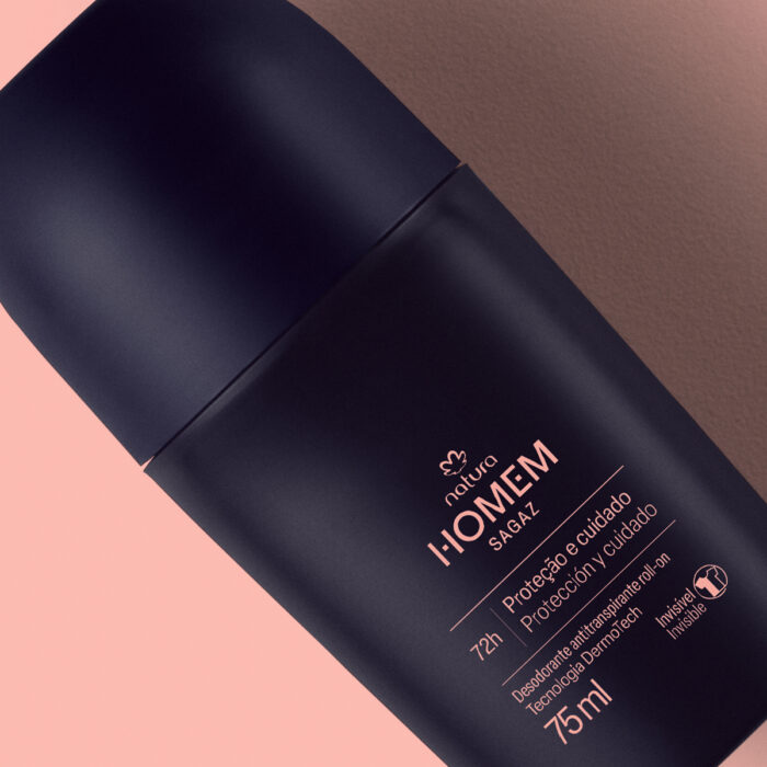 Desodorante Antitranspirante Roll-On Natura Homem Sagaz 72 horas - Imagem 3