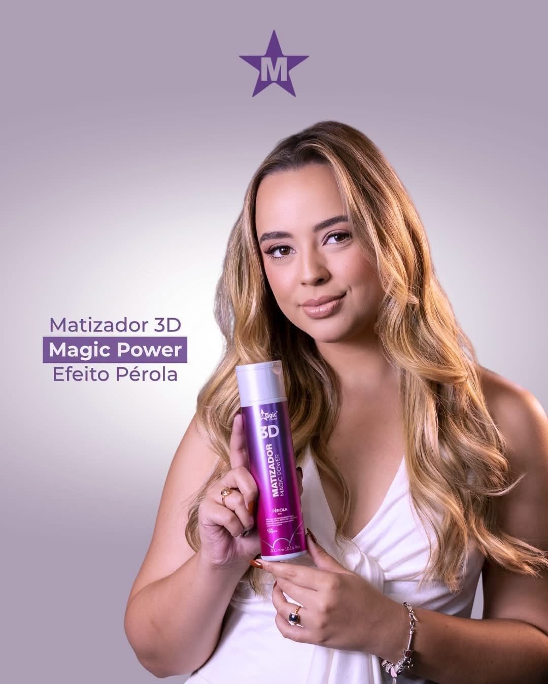 Matizador Magic Color - 3D Magic Power - Efeito Pérola - 300ml - Imagem 3