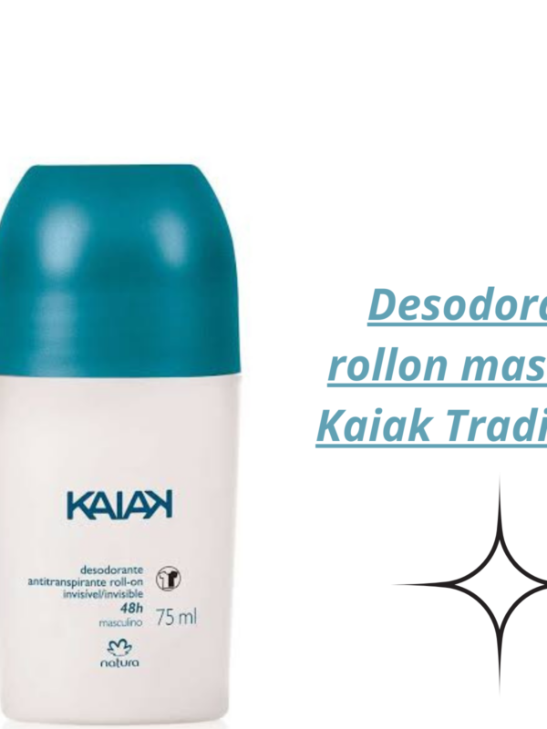 Desodorante antitranspirante roll-on Kaiak Tradicional