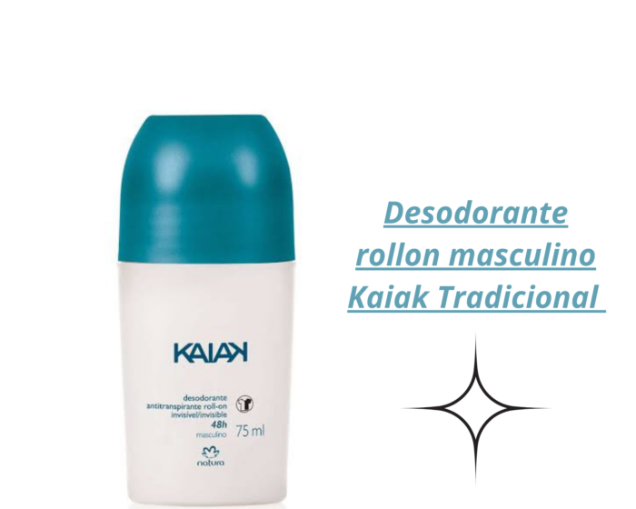 Desodorante antitranspirante roll-on Kaiak Tradicional