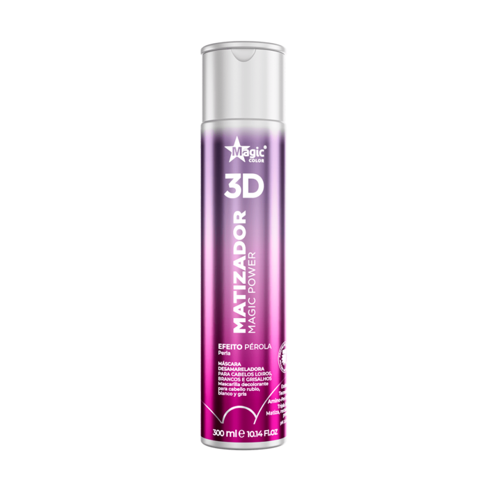 Matizador Magic Color - 3D Magic Power - Efeito Pérola - 300ml