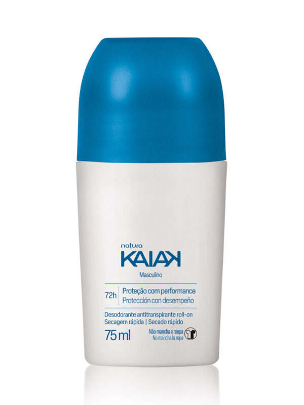 Desodorante antitranspirante roll-on Kaiak Tradicional-72 horas - Natura