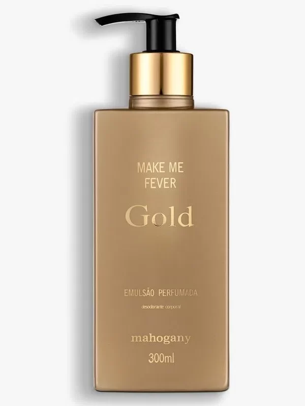 MAKE ME FEVER GOLD HIDRATANTE DESODORANTE CORPORAL 300 ML
