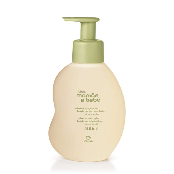 Sabonete Líquido Mamãe Bebê Natura - 200 ml