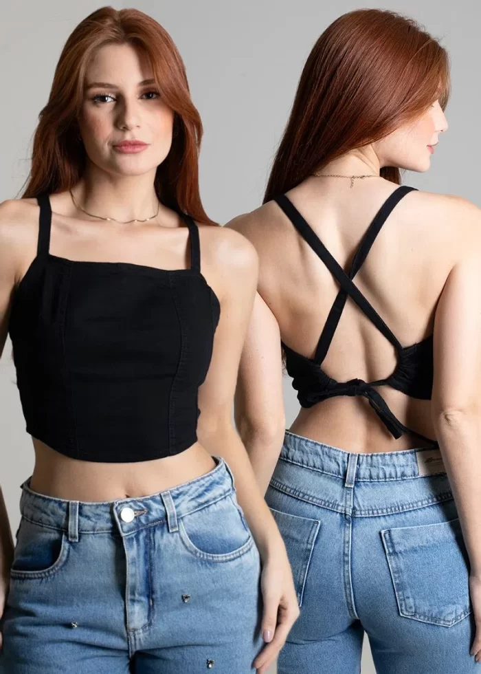 blusa　TOP SARJA SAWARY - Imagem 3
