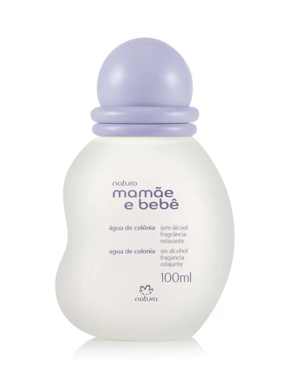 Água De Colônia Sem Álcool Fragrância Relaxante Mamãe E Bebê 100 ml