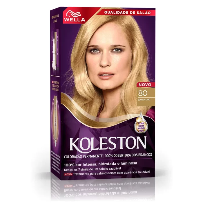 COLORAÇÃO KOLESTON LOURO CLARO 80