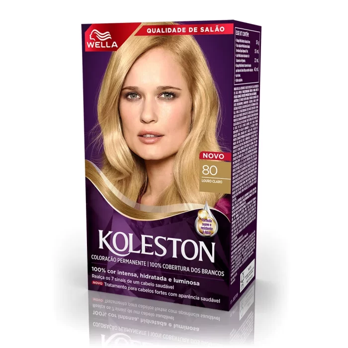 COLORAÇÃO KOLESTON LOURO CLARO 80 - Imagem 2