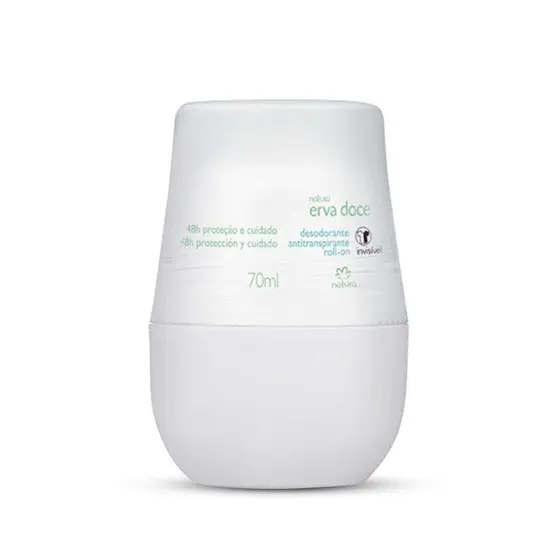 Desodorante Antitranspirante Roll-on Natura Erva Doce 70ml