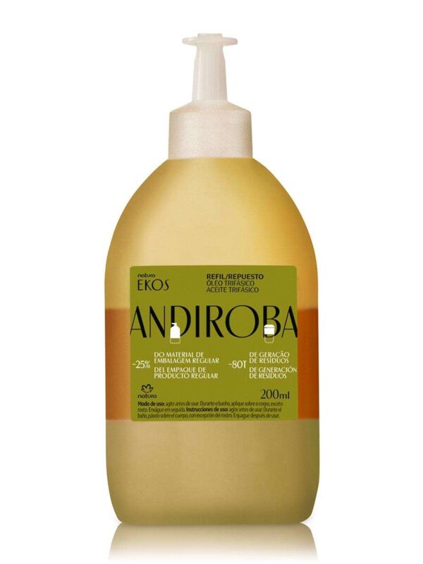 Natura - Ekos Andiroba Refil Óleo Trifásico Corporal 200ml