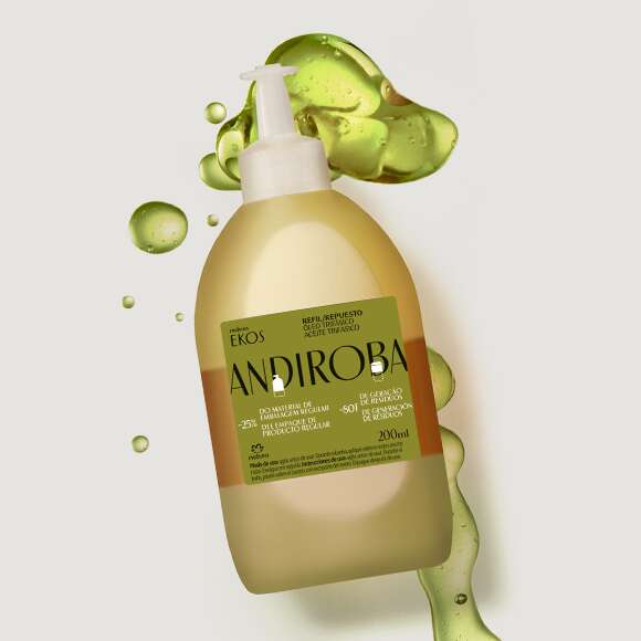 Natura - Ekos Andiroba Refil Óleo Trifásico Corporal 200ml - Imagem 2