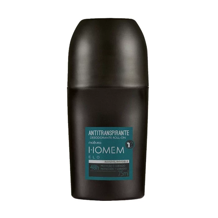 Desodorante Antitranspirante Natura Homem Elo Antitranspirante rollon 75ml