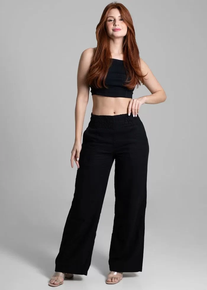 CALÇA LINHO SAWARY PANTALONA - 274333