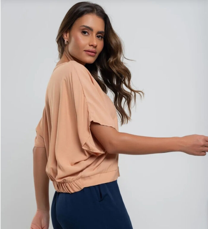Blusa Morcego Viscolinho Salvatore Fashion - Imagem 3