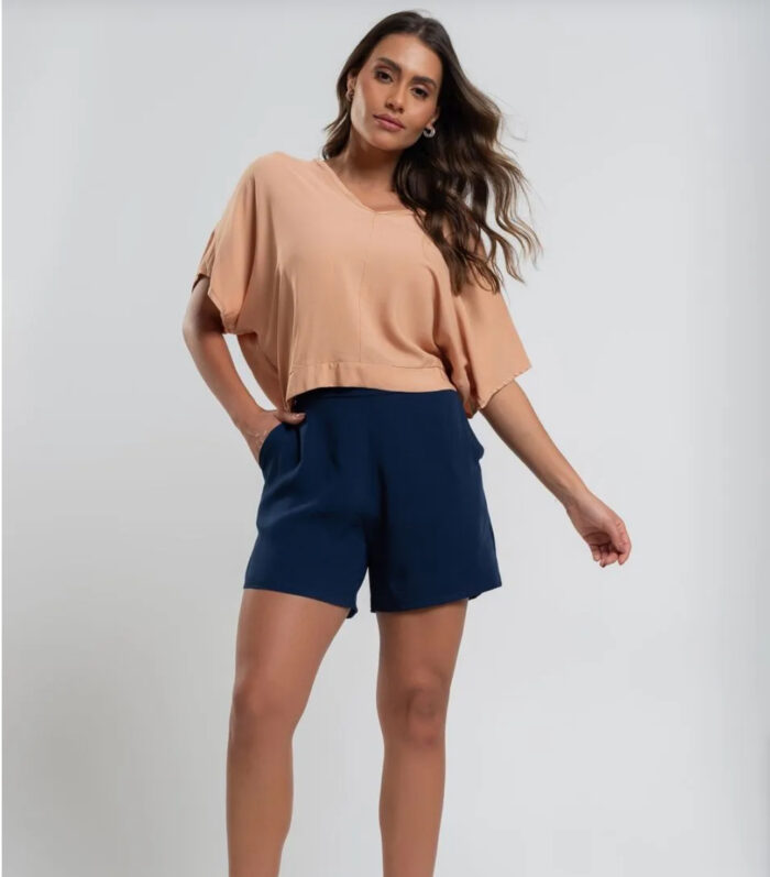 Blusa Morcego Viscolinho Salvatore Fashion - Imagem 4