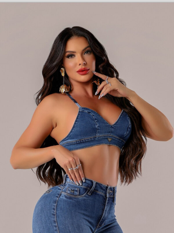 Top Jeans Feminino Premium Collection Models - CP375－02