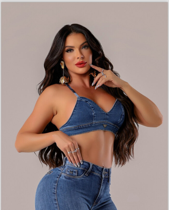 Top Jeans Feminino Premium Collection Models - CP375－02