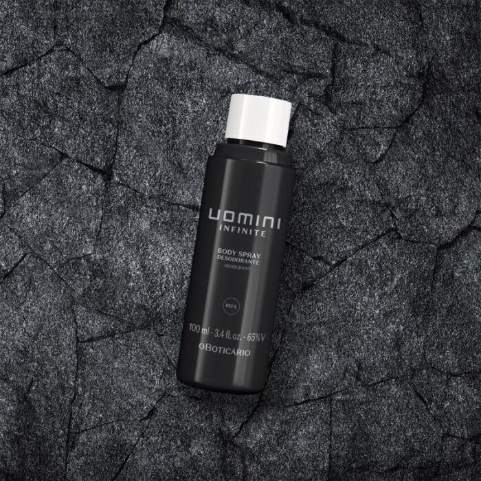 Refil Body Spray Desodorante Uomini Infinite 100ml - Imagem 3