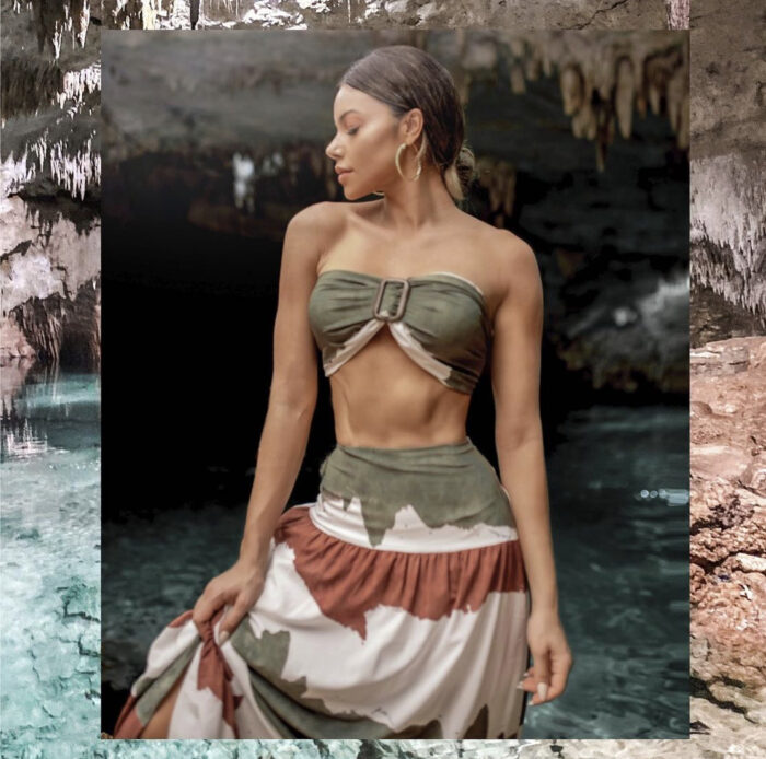 Conjunto de Top e Saia - Moda praia - Imagem 2