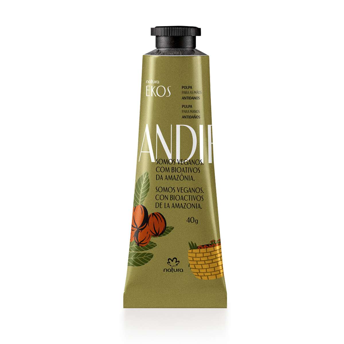 Polpa Hidratante Para As Mãos Ekos Andiroba 40 G Natura