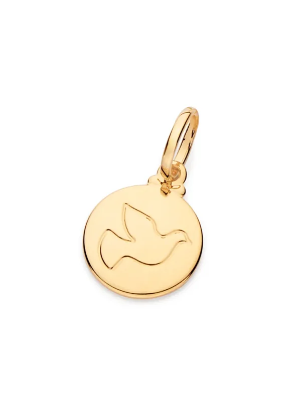 Rommanel MEDALHA ESPÍRITO SANTO BANHADO A OURO 18K - TAM.ÚNICO 5427680000