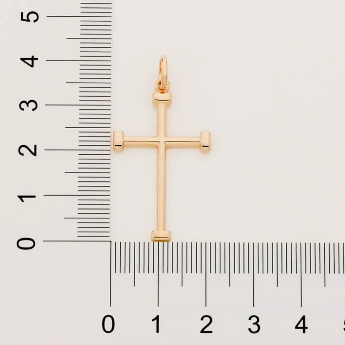 Rommanel PINGENTE CRUZ BANHADO A OURO 18K - TAM.ÚNICO 5422080000 - Imagem 2