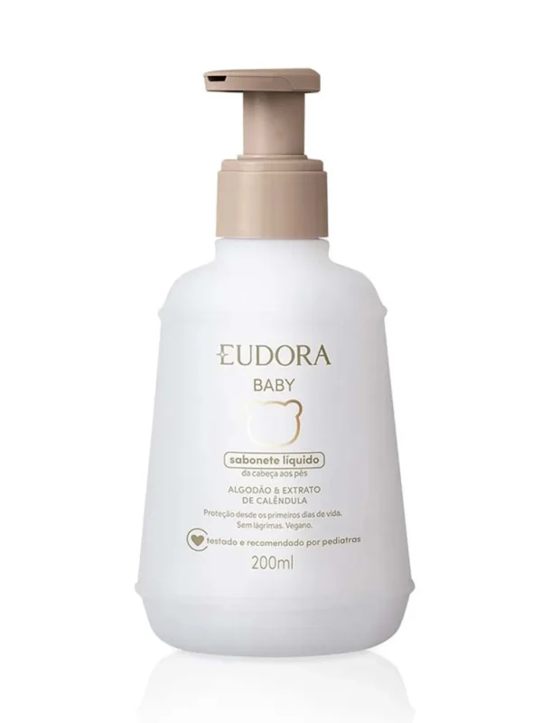 Sabonete Líquido Eudora Baby Cabeça Aos Pés 200ml