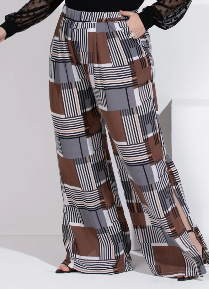 Calça Feminina Geométrico - Quintess - Imagem 4