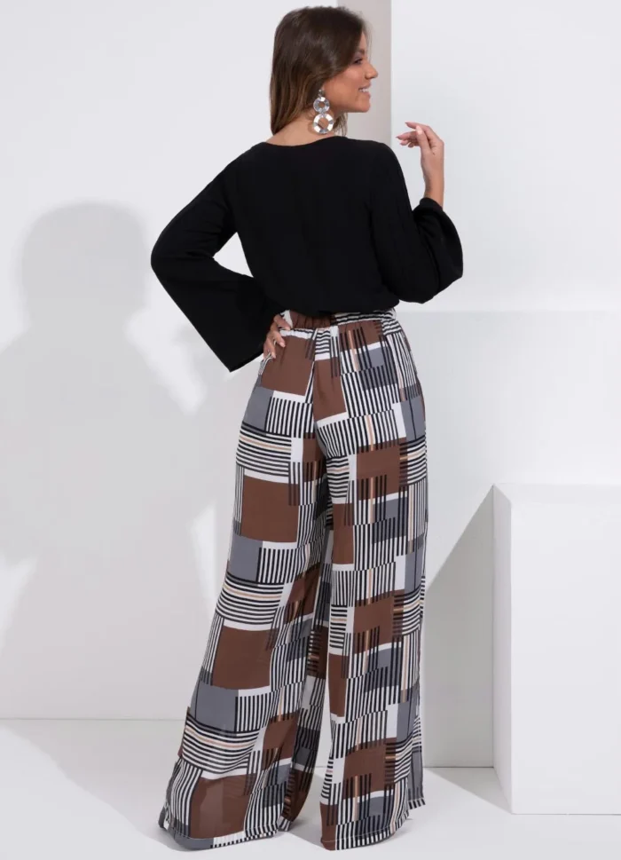 Calça Feminina Geométrico - Quintess - Imagem 2