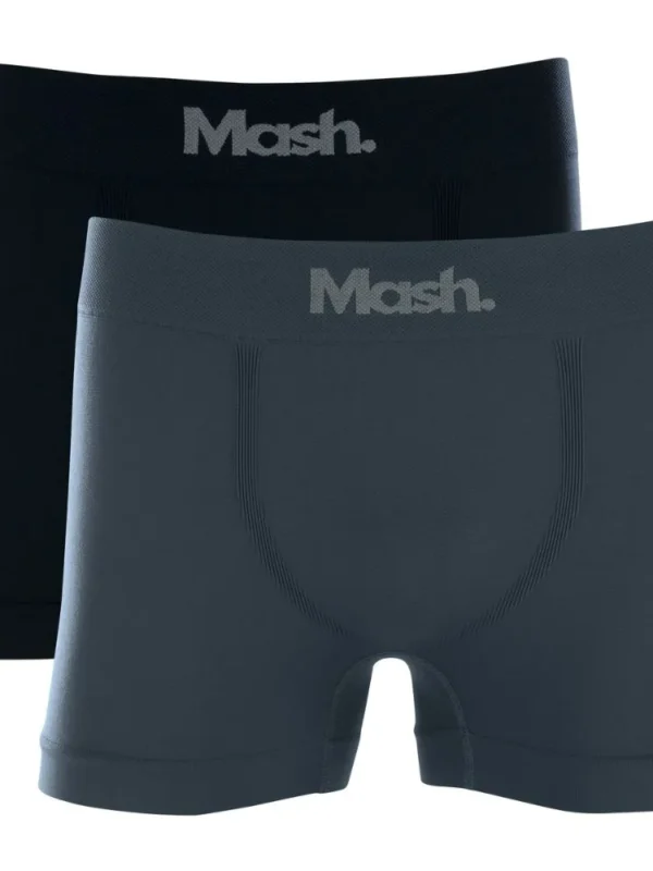 Cueca Mash Boxer Microfibra Sem Costura 711.01 C/2