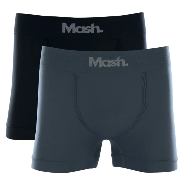 Cueca Mash Boxer Microfibra Sem Costura 711.01 C/2