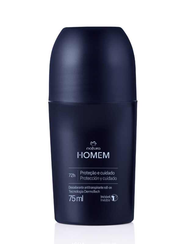 Desodorante Antitranspirante Roll-On Natura Homem Clássico- 72 horas