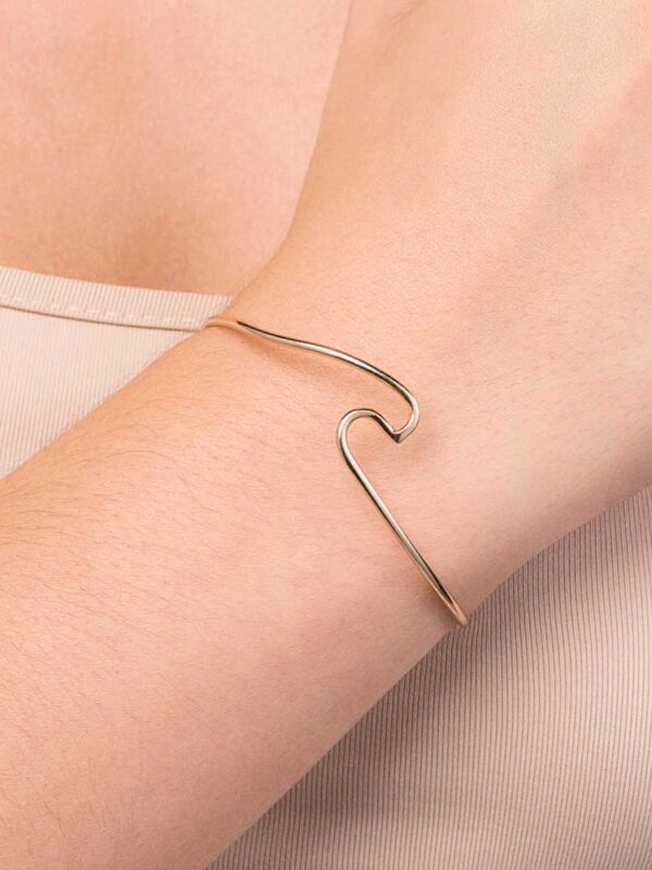 Rommanel-BRACELETE ONDA BANHADO A OURO 18K - TAM.60 5521156000