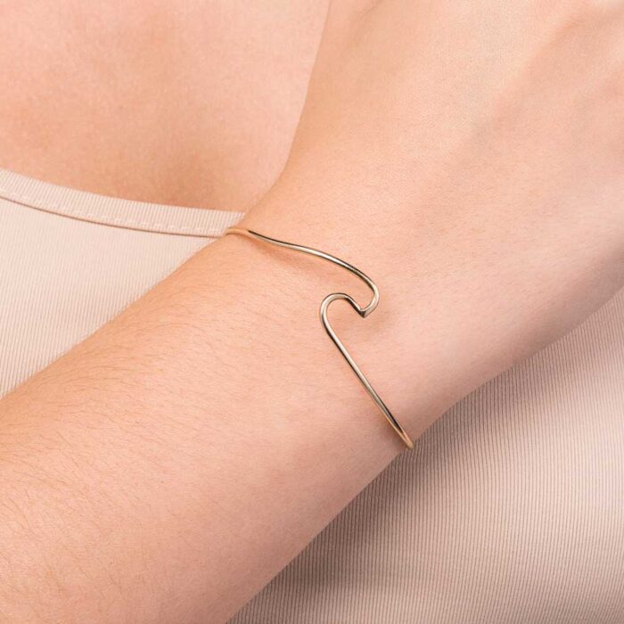 Rommanel-BRACELETE ONDA BANHADO A OURO 18K - TAM.60 5521156000
