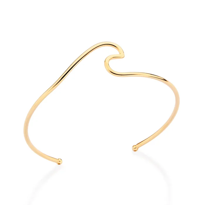 Rommanel-BRACELETE ONDA BANHADO A OURO 18K - TAM.60 5521156000 - Imagem 2