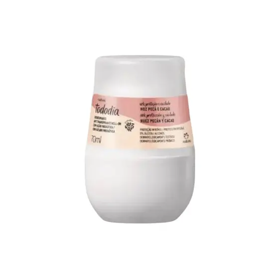 Desodorante Rollon Antitranspirante Noz Pecã e Cacau TodoDia 70ml