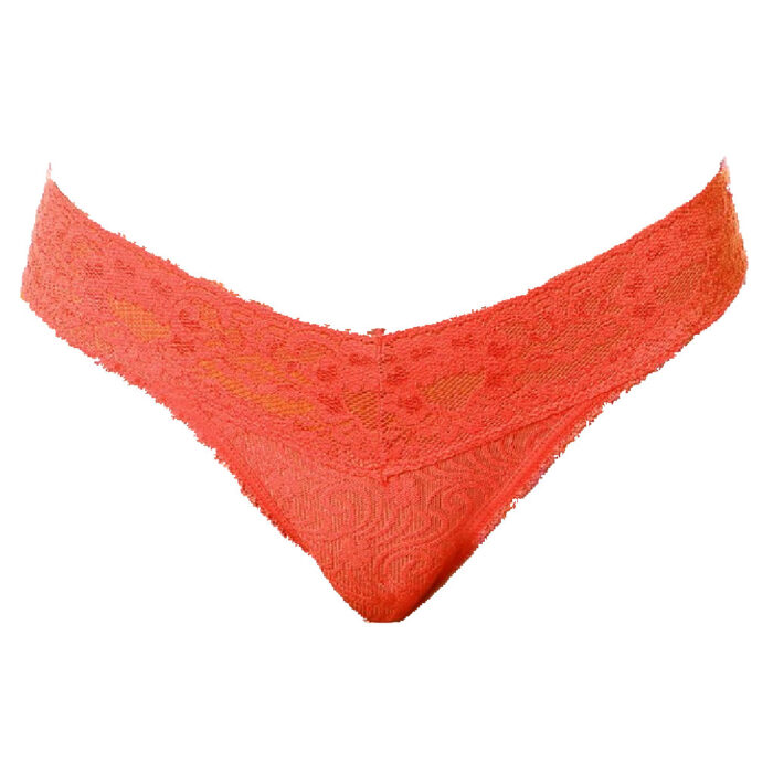 Fio Dental Xamego Laranja (Paprica) Renda DeMillus (16198), T. A (PP/ME) B (GR/EG) - Imagem 3