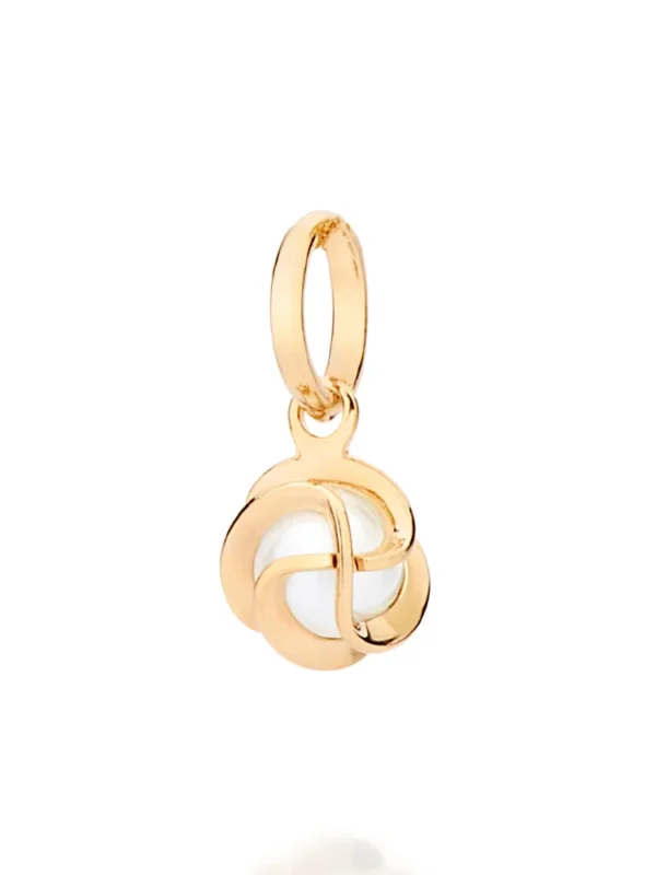 Rommanel- PINGENTE BANHADO A OURO 18K COM PÉROLA SINTÉTICA - TAM.ÚNICO 5428980026