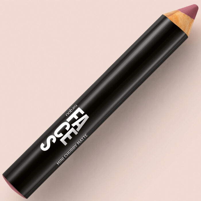 Lapis Labial Míni Chubby Matte Faces-Nude - batom