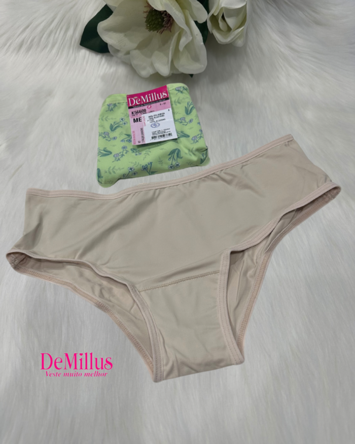 Kit 2 Calcinhas Cavadas Oncinha DeMillus (K56600) - Imagem 2
