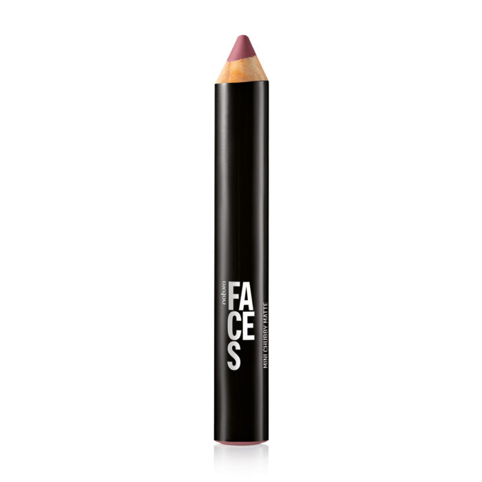 Lapis Labial Míni Chubby Matte Faces-Marrom - batom - Imagem 4
