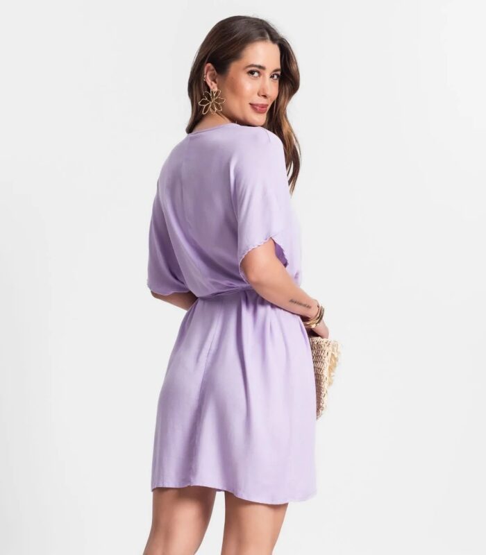 Vestido curto em crepe Rovitex 6169345 - Imagem 2
