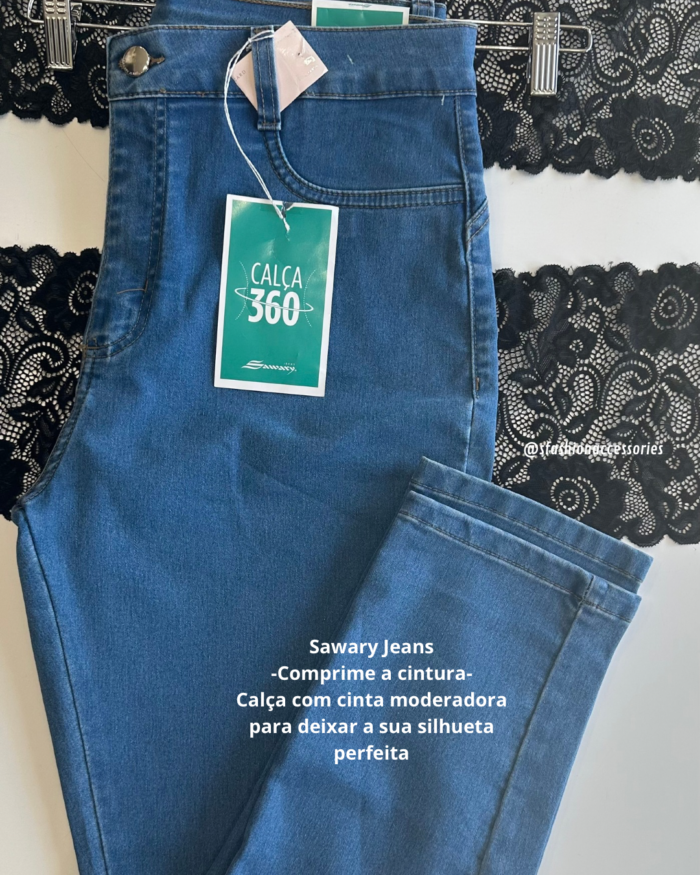 Calça Jeans Sawary 360 - - Imagem 4