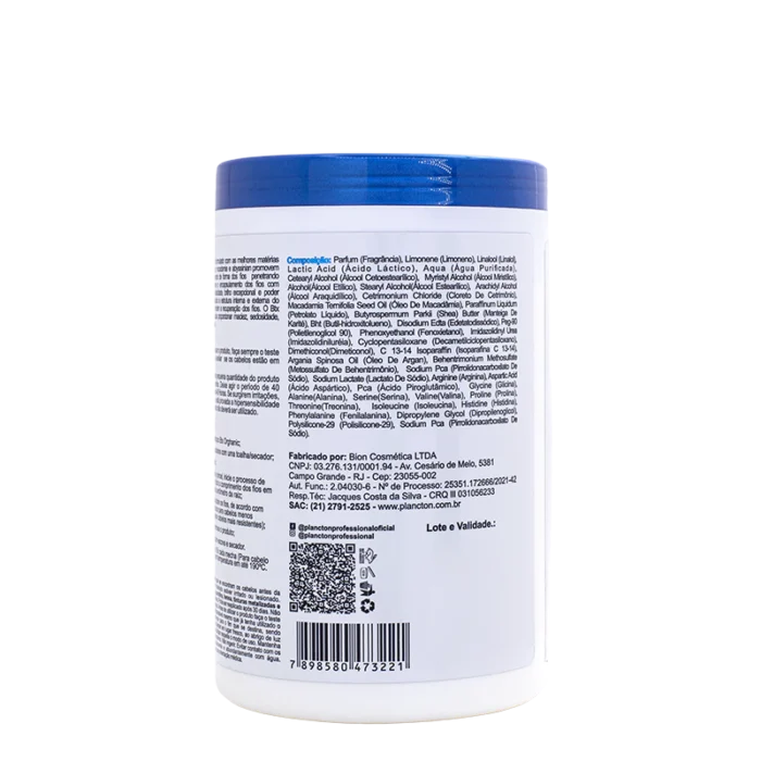 Plancton Btx Capilar Orghanic  1kg Hidratação - Imagem 3