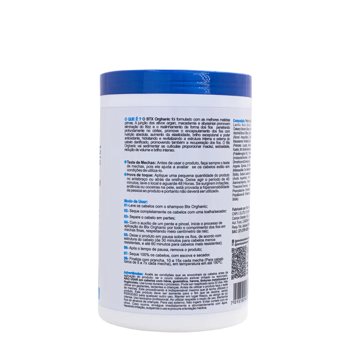 Plancton Btx Capilar Orghanic  1kg Hidratação - Imagem 2