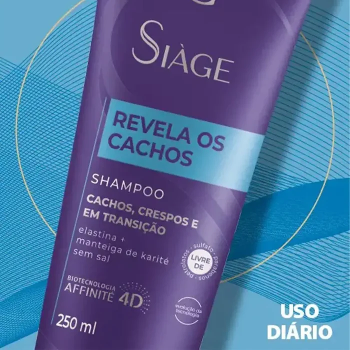 Shampoo Siàge Revela Os Cachos 250ml - Imagem 3