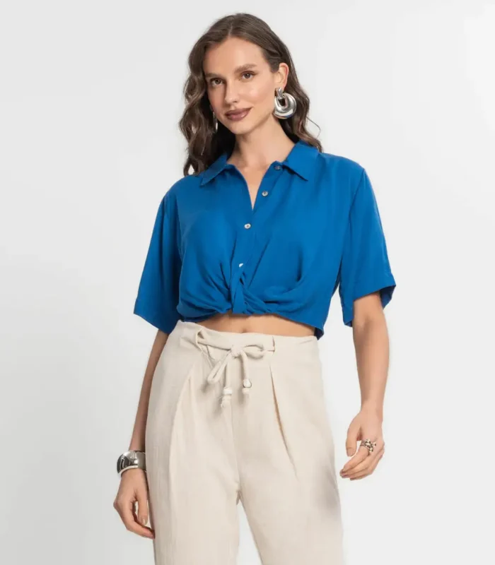 Camisa Cropped Feminina Endless- - Imagem 8