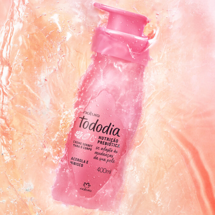 Sorbet Hidratante Nutritivo Tododia Acerola e Hibisco - 400 ml - Natura