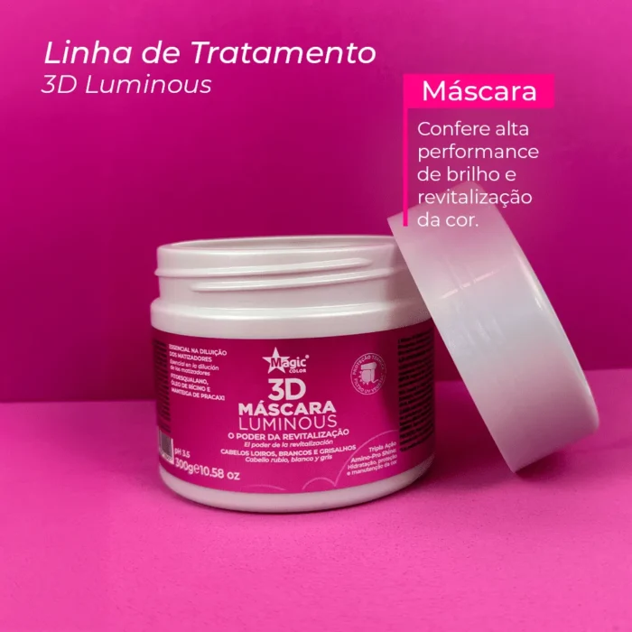 Máscara 3D Luminous - 300g