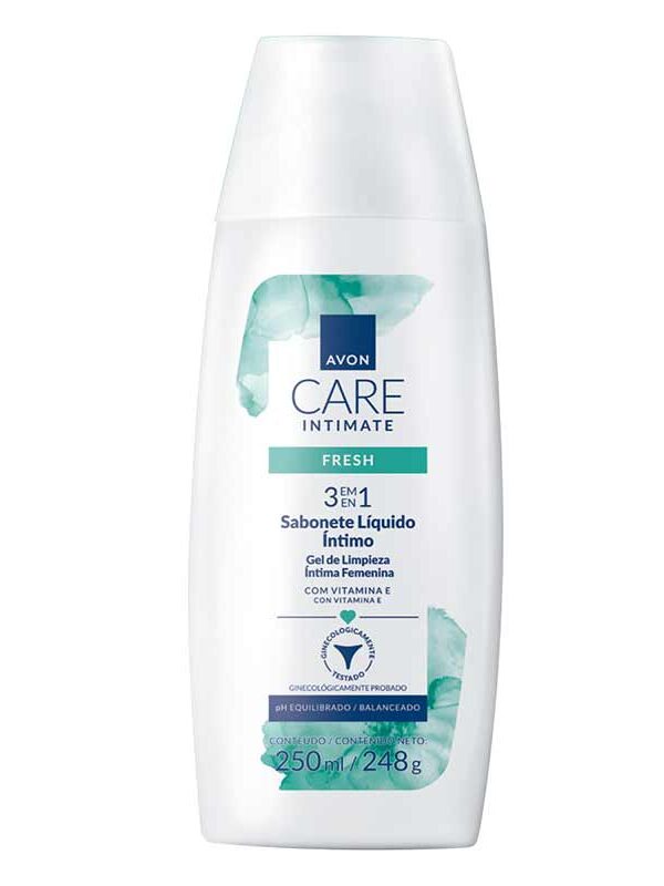 AVON CARE INTIMATE SABONETE LÍQUIDO ÍNTIMO FRESH 250ML